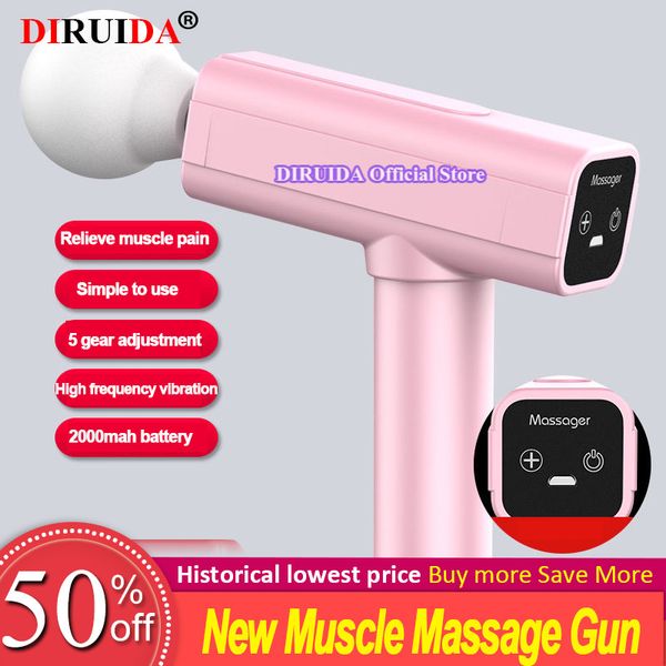 

original muscle massage gun relaxation massager vibration fascial gun fitness equipment noise reduction design for male female