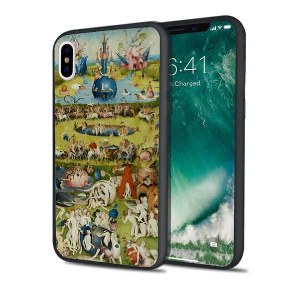 

coque delight garden phone case for iphone 11 pro xs max xr 8 7 6s plus 5s se 5 case soft silicone cover.
