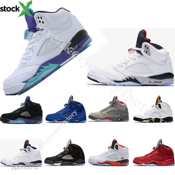 

basketball shoes 5 grapes olympic metallic gold 5s white cement black metallic red blue suede oreo classic sneakers for women mens shoes