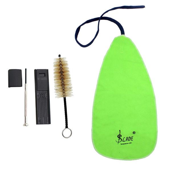 

5 in 1 saxophone parts passing cloth headpiece brush thumb pad reed clip