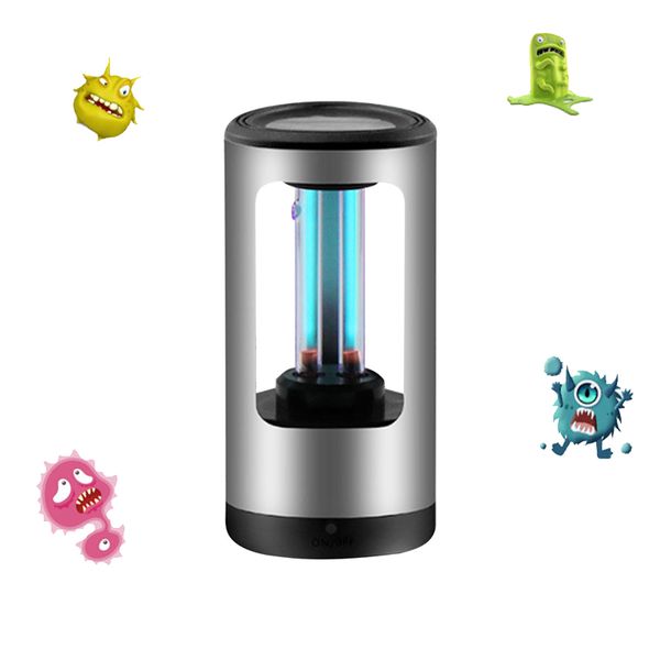 

led portable usb rechargeable uv germicidal lamp 1 pc