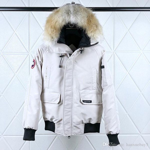 

dhl shipment canada winter down parkas men putin style hoody thick down jackets 90% duck down parka bomber jacket outerwear coats, Black