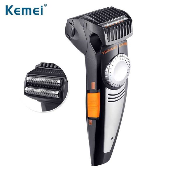 

2 in 1 multifunction men electric shaver and hair trimmer 100-240v 19 settings cutting length ajustable shaver razor n30d