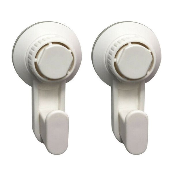 

2pcs holder bathroom vacuum towel reusable waterproof kitchen heavy load hanging tool powerful wall strong suction cup hooks