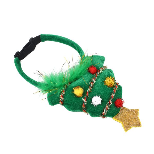 

cute polyester dog christmas tree hairband adjustable cosplay supplies