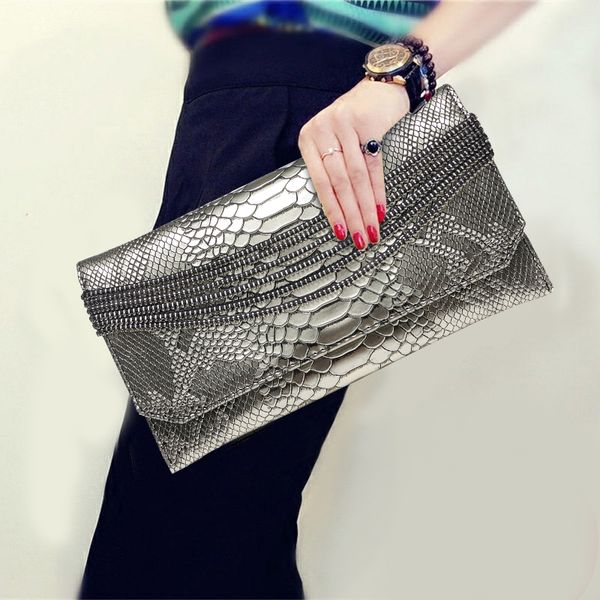 

fashion 2018 new style women clutch wallet cowhide genuine leather envelope purse butterfly party modern shoulder bag for gifts