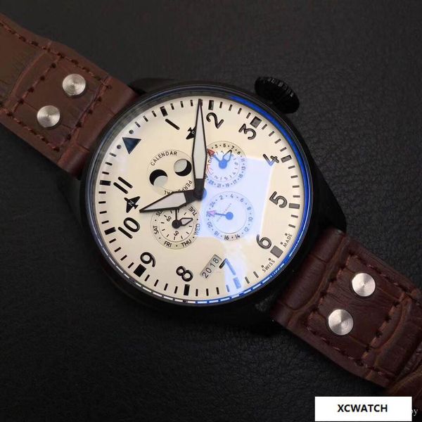 

Luxury men's Portuguese almanac watch series.The dial is 42 millimeters.Automatic male watch.Luxury watches.Portuguese almanac series.Men's