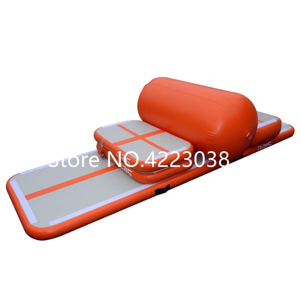 

a set (6 pieces) of small inflatable jumping mat gymnastic air tumble track inflatable sport airtrack for gym