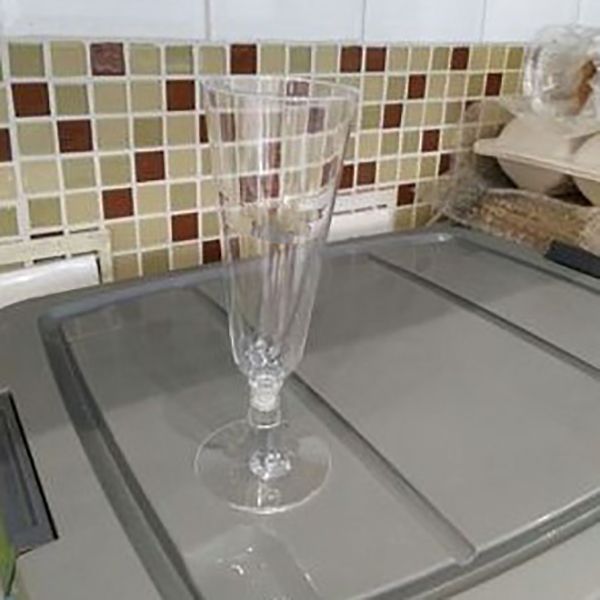 

60pcs 150ml disposable hard plastic champagne glass red wine glass goblet wine glass party festival event supplies