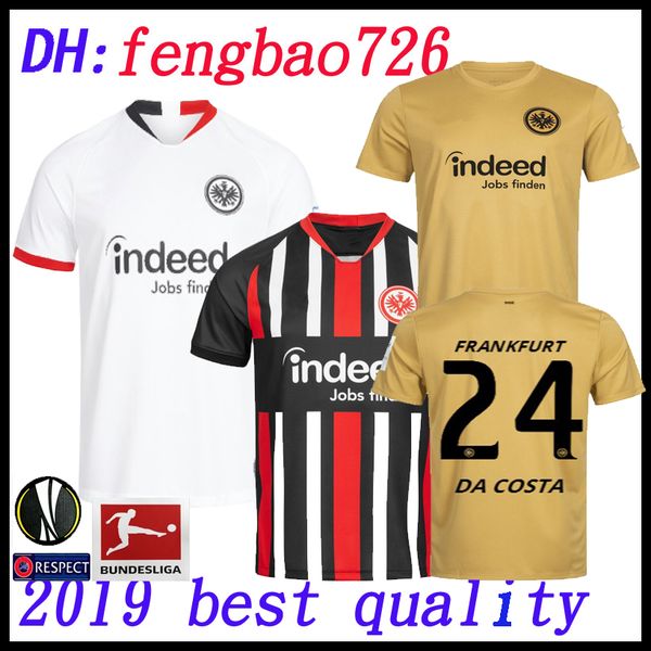 

19 20 eintracht frankfurt thailand quality occer jer ey home away 2019 2020 haller rebic ow ko tic paciencia football hirt