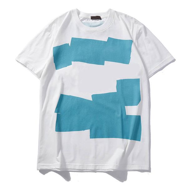 

2020 мужская дизайнерская рубашка летние топы повседневные футболки для мужчин женщин рубашка с коротким рукавом брендовая одежда письмо шаб, White;black