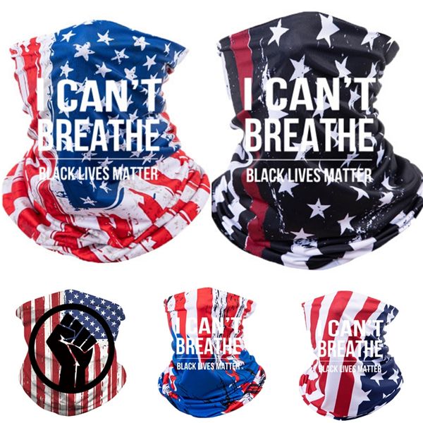 

i cant breathefast shipping usa designer e scarves washable reusable face mask protective fabric mask breathable cycling black masks c020 #2, Blue;black