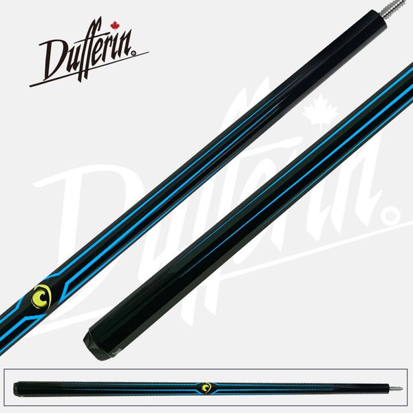

dufferin punch cue 13.5mm black bakelite tip hard maple shaft tree colors options professional break cue break kit