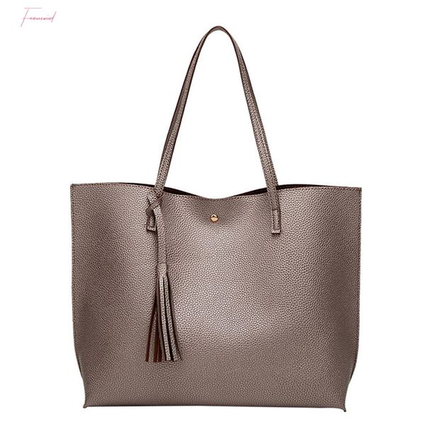 

dihope womens soft leather handbag women shoulder bag shopper tote bucket bag fashion womens handbags 2020 new