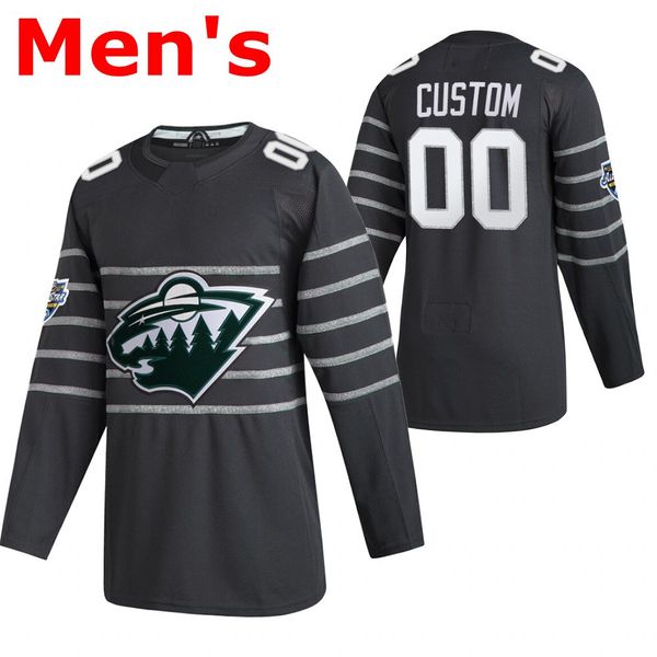 2021 2020 All Star Minnesota Wild Jerseys 97 Kirill Kaprizov Jersey 11 Zach Parise Jason Zucker ...