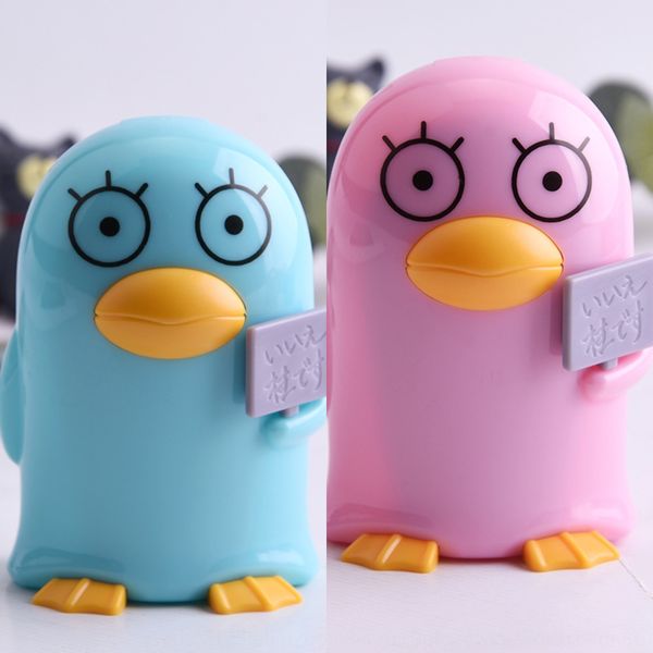 

cartoon invisible glasses protective cover protective cover glasses stereo contact partner protection case pupil case kl8003, Blue