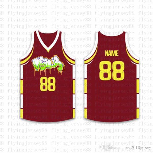 

custom basketball jerseys mens embroidery logos jersey wholesale any name any number size s-xxl28, Black;red