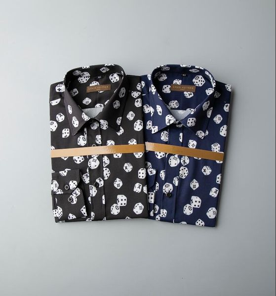 

2020 designers cotton casual shirts mens dress shirt men solid shirt fashion many colors long sleeve male polo shirt -3xl #034, White;black