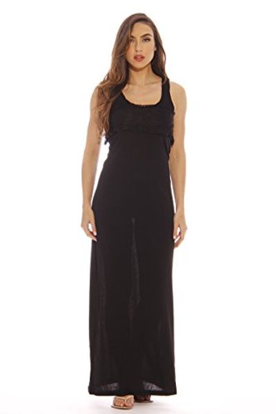 

just love maxi dress/summer dresses for women, Black;gray