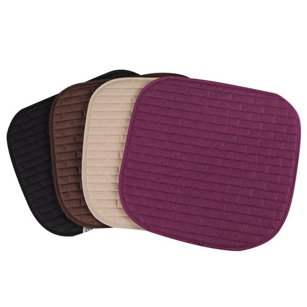 

black brown khaki purple seat cushion new home car seat cushion linen single piece non-tied new
