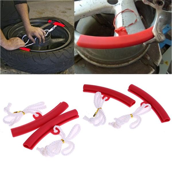 

universal 2 pcs motorcycle saver changing tyre tire wheel rim edge protectors tire rims tool 3 colors selling