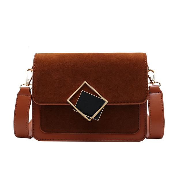 

fashion chic lock square women shoulder bags designer mesenger bag luxury matte leather crossbody bags ladies small flap purses