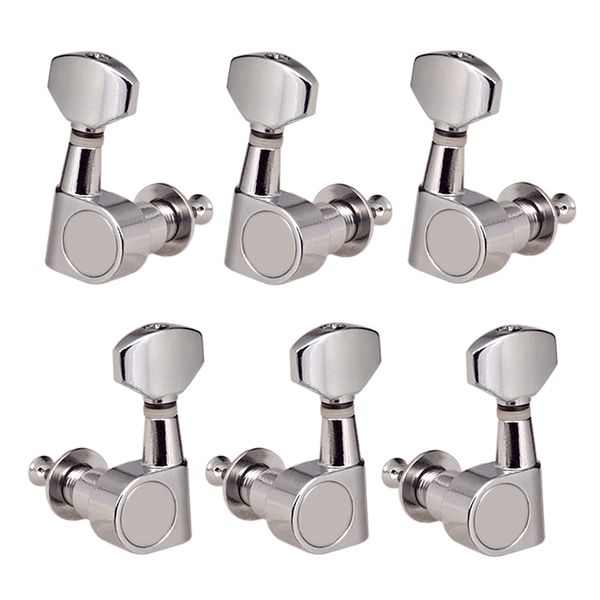 

electric guitar zinc alloy string tuning peg chrome 3r3l machine head sealed