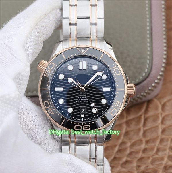 

7 style vs factory 42mm planet ocean 300m 212.30.41.20.03.001 003 ceramic swiss ca.8800 movement automatic mens watch watches, Slivery;brown