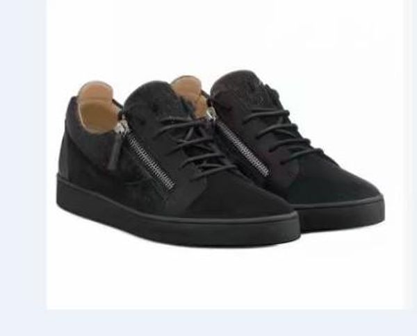 

2019 new for men party designer sneakers lovers vera pelle high borchiati spikes casual flats red bottom scarpe di lusso kxc014, Black