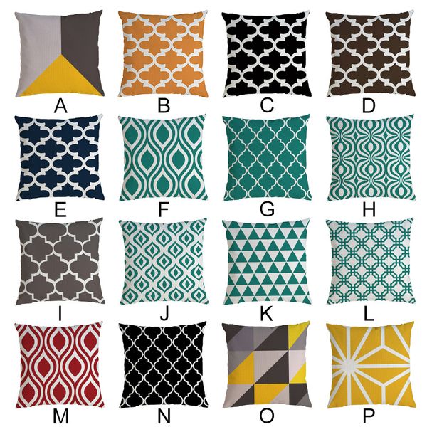 

cotton linen throw pillow case cushion cover home sofa decor