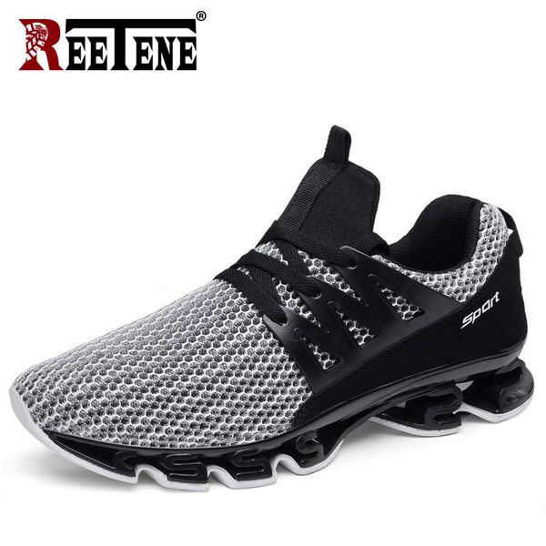 

big size 36-48 summer men sneakers fashion spring outdoor shoes men casual men's shoes comfortable mesh shoes for men t200110, Black