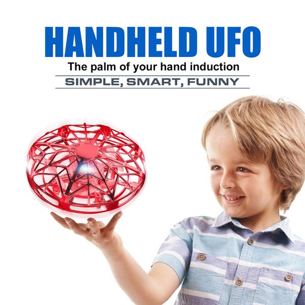 

Intelligent induction ufo mini quadcopter ge ture en ing mart flying aircraft helicopter toy rc drone camera for children kid gift