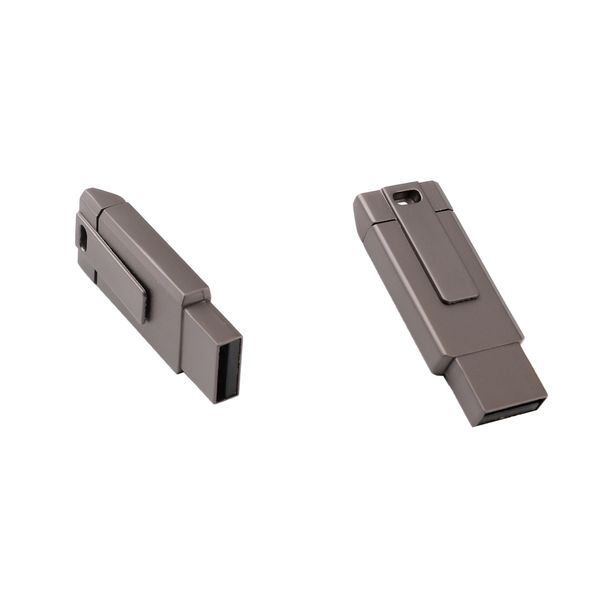 

2 pack of zinc alloy disk usb 3.0 flash drive 64gb & 32gb waterproof memory stick u disk