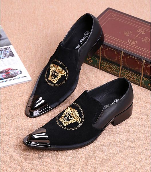 2019 Korean Version Of The New Tip Iron Fashion Shoes Daily Hair