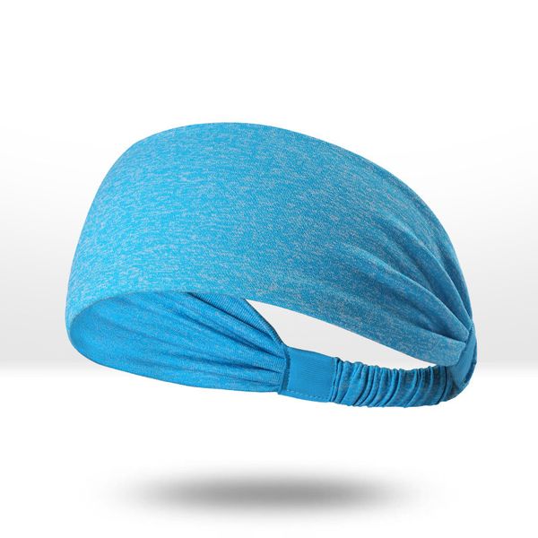 

fitness hair band yoga accessory women wide elastic headband quick dry absorb sweat stretch turban biker gym running dance