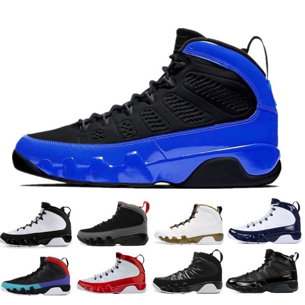 

dream it do it 9 9s gym red black blue basketball shoes mens designer anthracite og space jam unc the spirit sneaker trainers, White;red