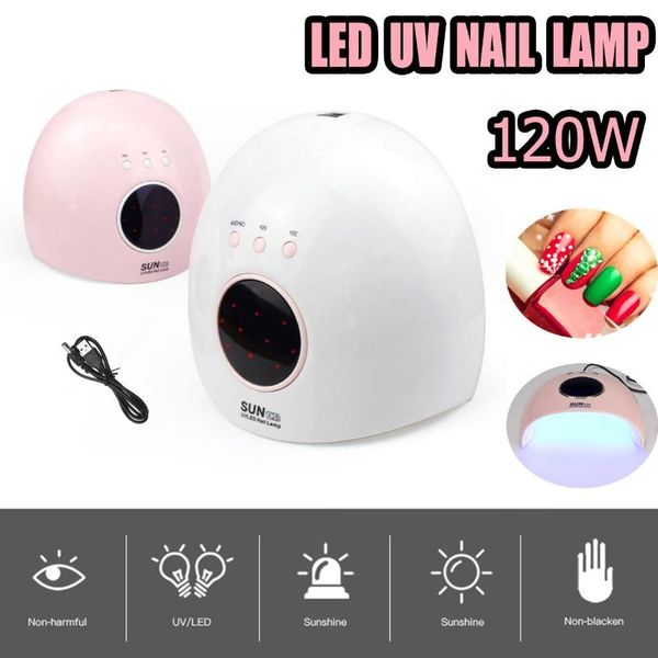 

sun x28 120w uv 12 led lamp nail dryers polish glue lamp gels nail dryer light timing ptherapy machine tools
