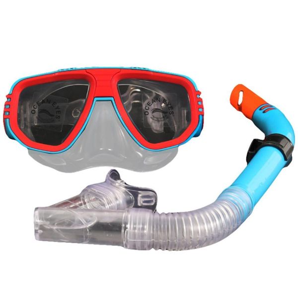 

anti-fog snorkel mask breathing anti-leak dry beach, pool, swimming, diving snorkeling set