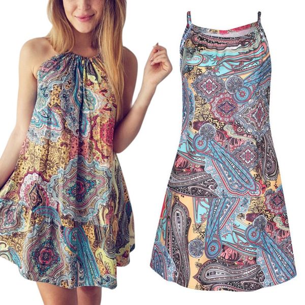 

women' beachwear summer marine wind print beach dress beach blouse robe de plage swimming dress, Blue;gray