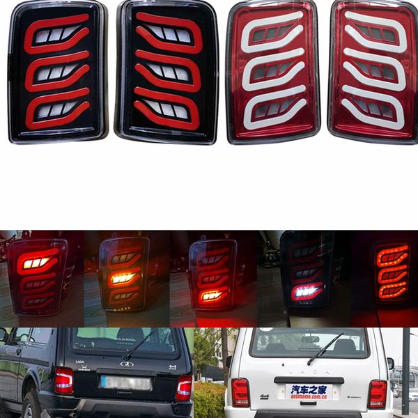 

for lada niva 4x4 parts led running reversing brake lights ralay rear tail light slamps
