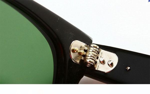 

2140 metal hinge sun glasses plank black sunglasses glass glasses beach ray sunglasses green lens brand designer sunglasses ray, White;black