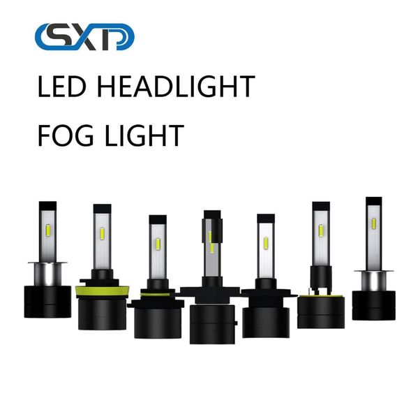 

sxt super mini car led headlight bulbs fog light 9000lm 40w 6000k 12v h4 h7 h1 h3 h8 h11 880 h27 9005 9006 9012 hb2 hb3
