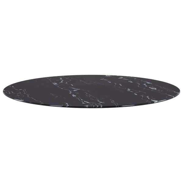 

marble table 80 cm in marble aspect glass dining room furniture