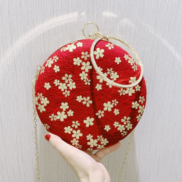 

женские новый раунд античный сумки в круглый мешок мешок руки