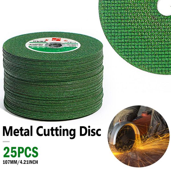 

25pcs cutting discs angle grinder stainless steel metal grinding wheel blades resin thin polishing piece for 100mm angle grinder