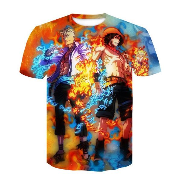 

t -shirt men the pirate king t shirt mens zoro tshirt casual tees japanese anime cotton short sleeve tshirts plus size m-4xl, White;black