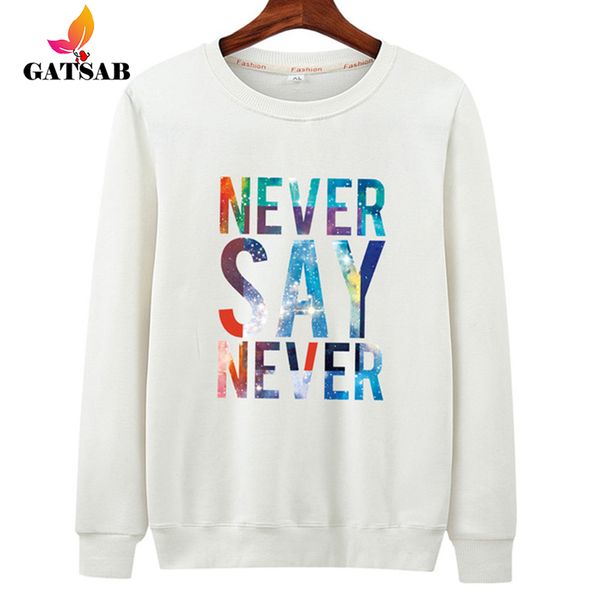 

мужской толстовка дизайнера круглых пуловеры шеи длинного рукава мужчины толстовка, Black