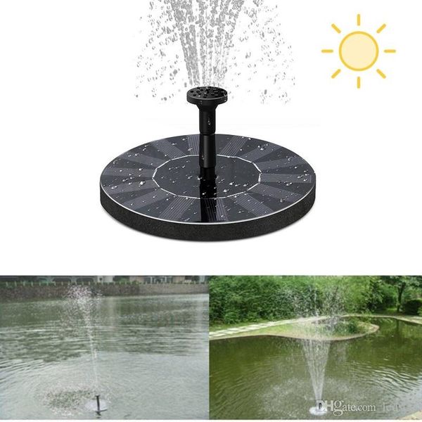 

New olar water pump power panel kit fountain pool garden pond ubmer ible watering di play with engli h manaul