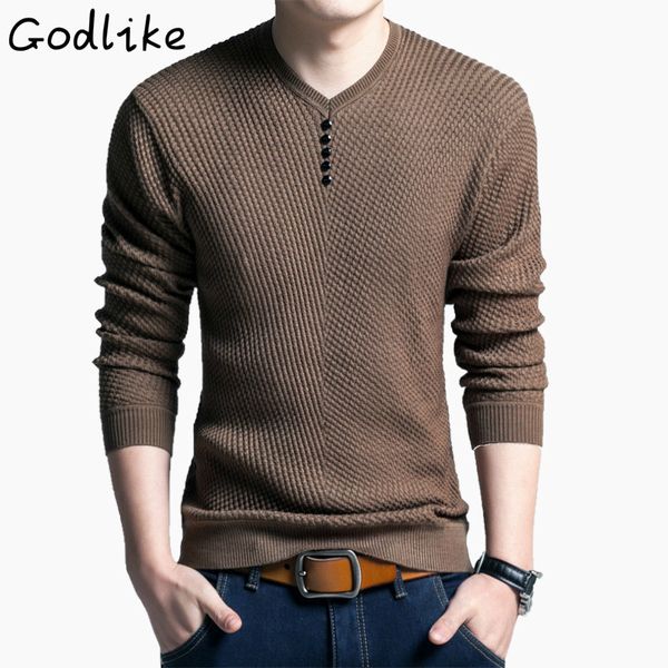 

godlike men's new sweater, the youth leisure pure color sweater, foreign trade big size pullover sweater, White;black