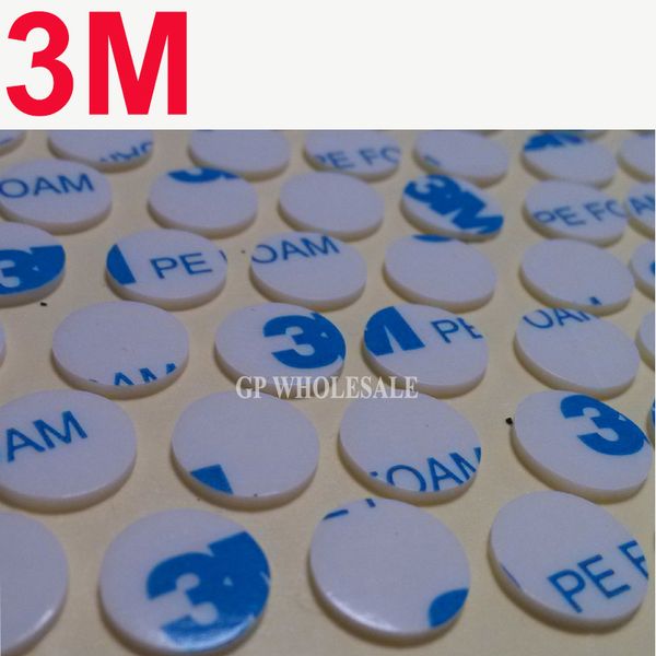 

spot stock 3m 1600t waterproof car double-sided self adhesive pe foam tape 20mm circle thin 1.1mm thickness round 2cm 2016